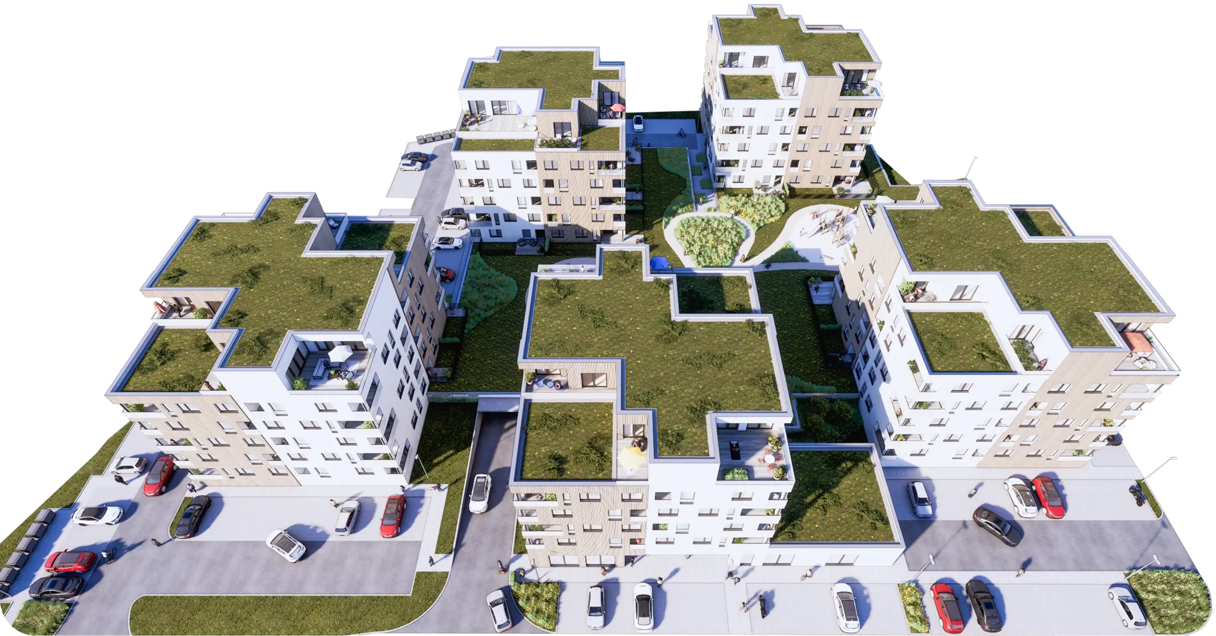 Nádvorná Residence - budovy